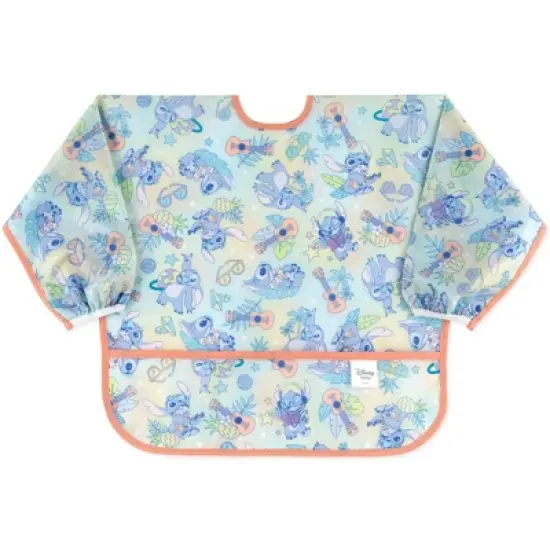 Bumkins Disney Longsleeve Bibs - Aloha Stich image {7}