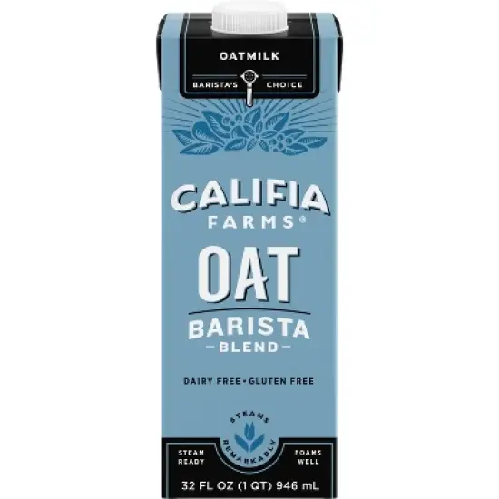 Califia Farms Oat Barista Blend Oat Milk - 1qt image {8}