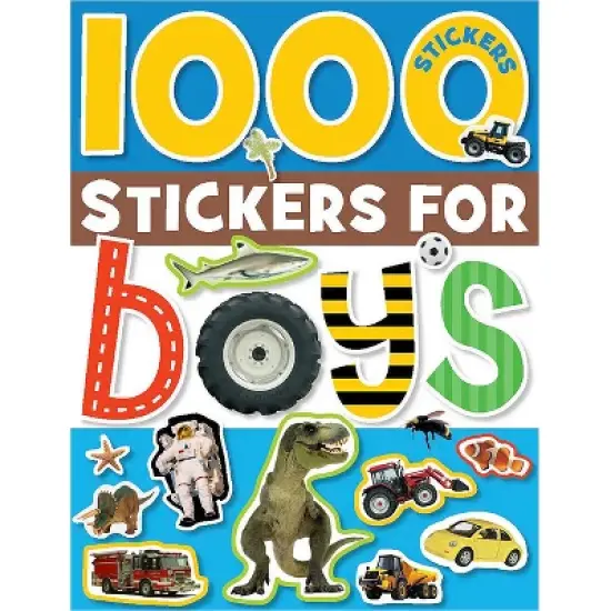 1000 Stickers for Boys - by  Make Believe Ideas (Mixed Media Product) image {1}