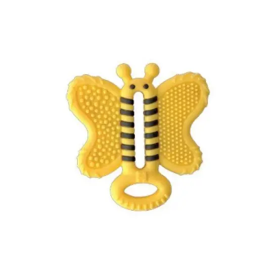 Malarkey Kids Tooth Brush Teether - Bee Brush image {3}