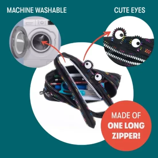 ZIPIT Monster Pencil Case, Pencil Pouch for Kids image {2}