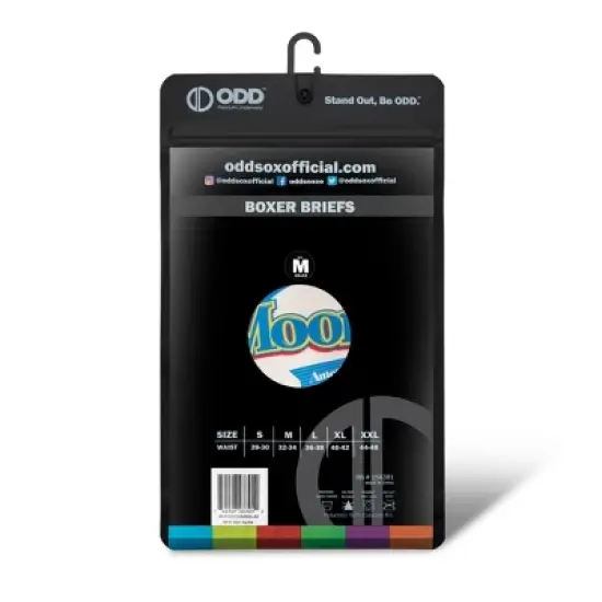 Odd Sox, Moon Pie, Novelty Boxer Briefs For Men, X-Large image {5}