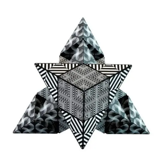 Shashibo Black and White Fidget and Sensory Toy image {1}