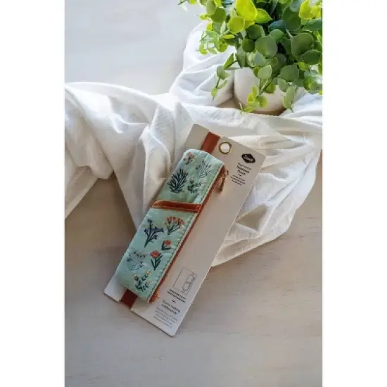 Denik Petite Blooms Embroidered Notebook Pouch image {2}