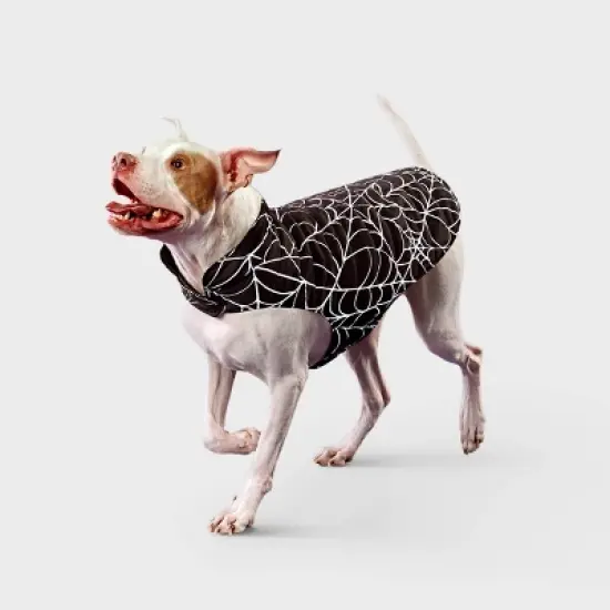 Reflective Spider Web Dog Vest - Boots & Barkley&trade; Black image {8}