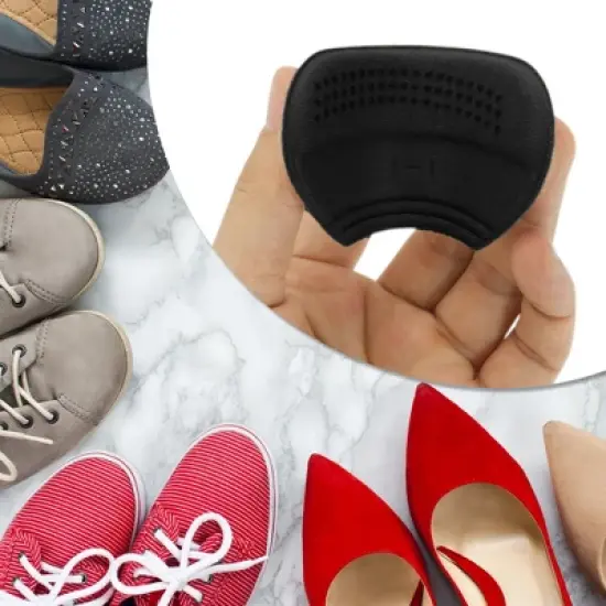 Unique Bargains Non-slip Heel Pads 1 Pair image {5}