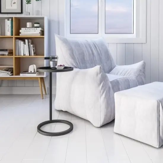 Katrine Camden Side Table Black Gold - Jamesdar image {3}