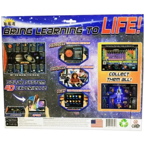 POPAR Solar System Smart Mats, Set of 4 image {1}