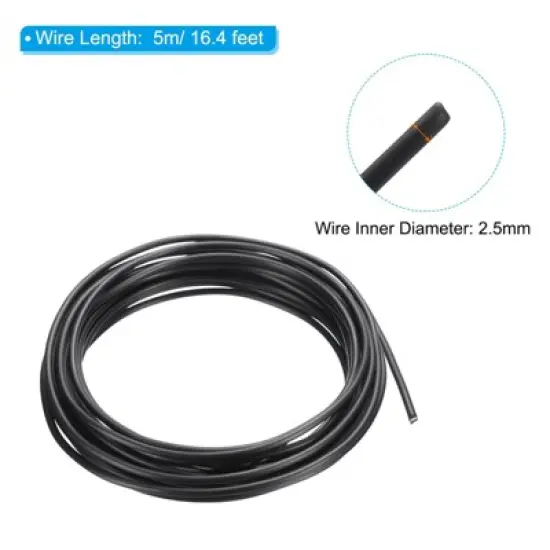 Unique Bargains Aluminum Anodized Flexible Floral Stem Bonsai Training Wire 16.4 Feet image {1}