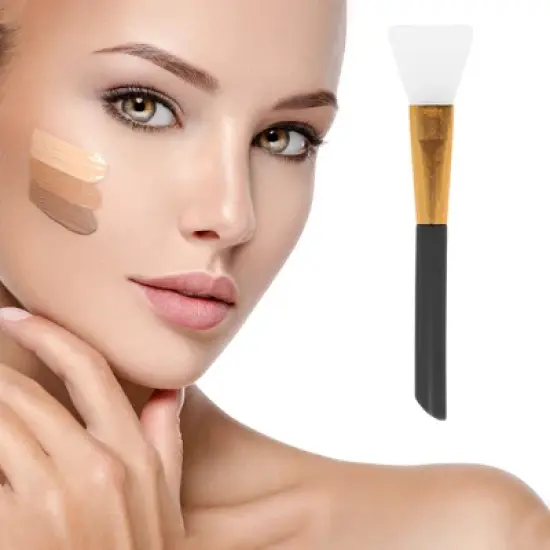 Unique Bargains Smooth Face Mask Applicator 5 Pcs image {1}