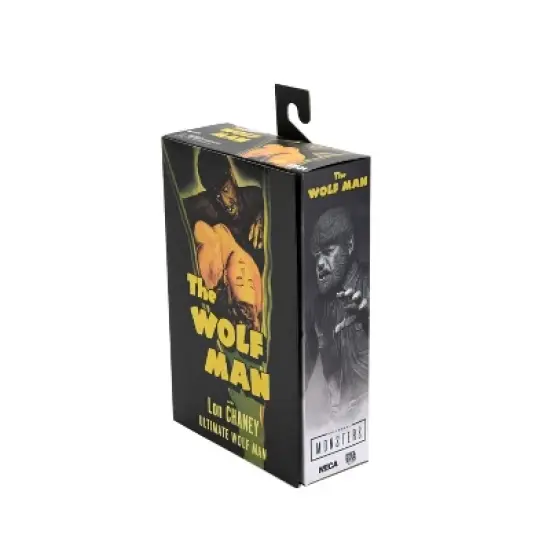 Universal Monsters - 7" Scale Action Figure - Ultimate Wolf Man (B&W) (Target Exclusive) image {5}