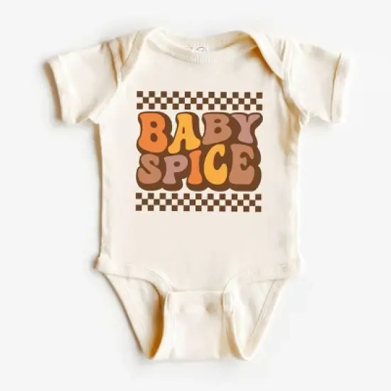 The Juniper Shop Baby Spice Checkered Baby Girl Bodysuit image {3}