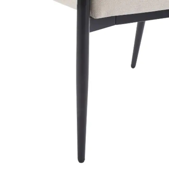 Christopher Knight Home Behrens Mid-Century Modern Upholstered Dining Chairs (Set of 2) image {8}