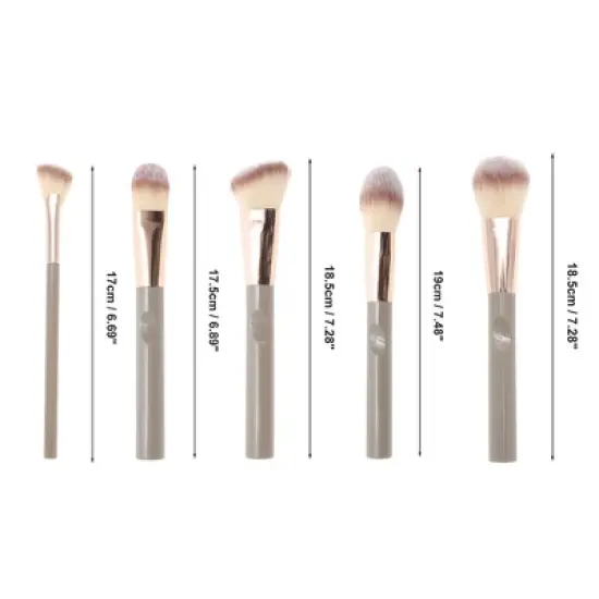 Unique Bargains Durable Foundation Brush Set 10 Pcs image {2}