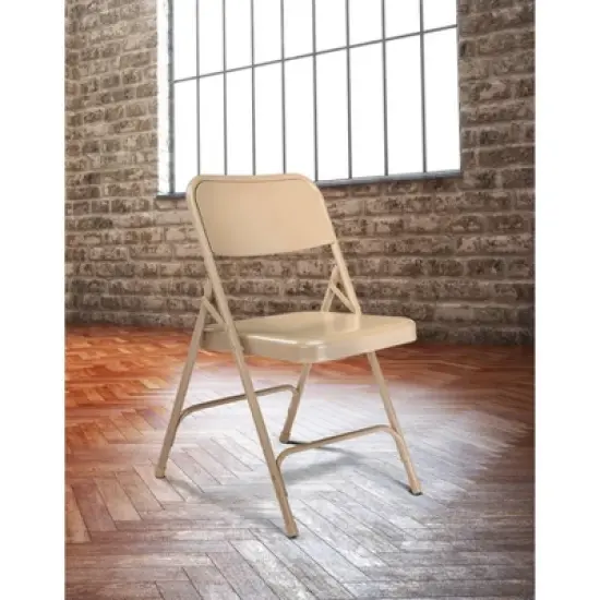 Set of 4 Premium All Steel Folding Chairs - Hampden Furnishings image {6}