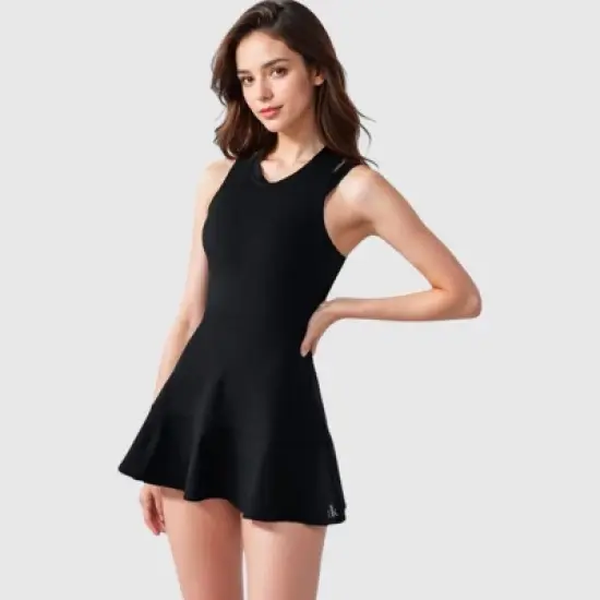 Anna-Kaci Women's Racerback Flowy Athletic Dress image {5}