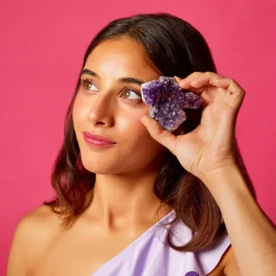 Winky Lux Amethyst Lip Balm - 0.13oz image {3}