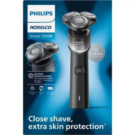 Philips Norelco Series 5000 Wet & Dry Men's Rechargeable Electric Shaver - X5004/84 image {1}