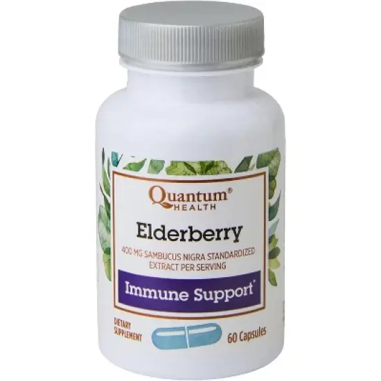 Quantum Elderberry Immune Defense 400mg Capsule, 60 Ct image {7}