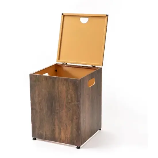 Wood-Grain Style Propane Tank Cover, Outdoor Table & Decorative Stand image {4}