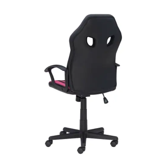 Landy Game Office Chair Pink - Linon image {4}
