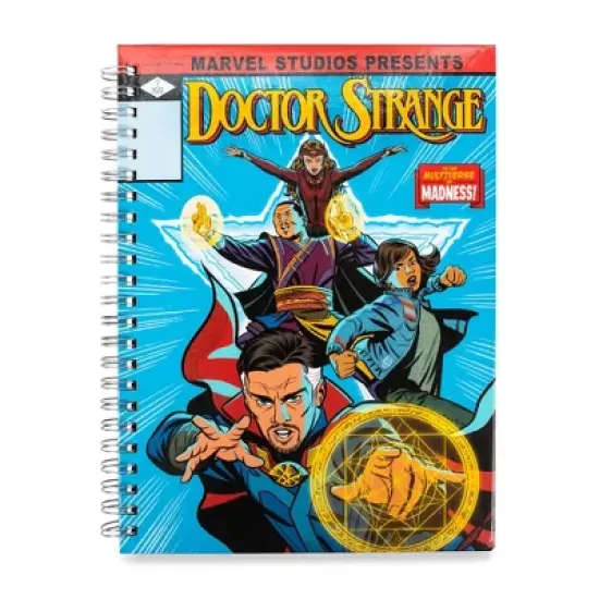 Silver Buffalo Marvel Doctor Strange in the Multiverse of Madness Hardcover Spiral Journal image {7}