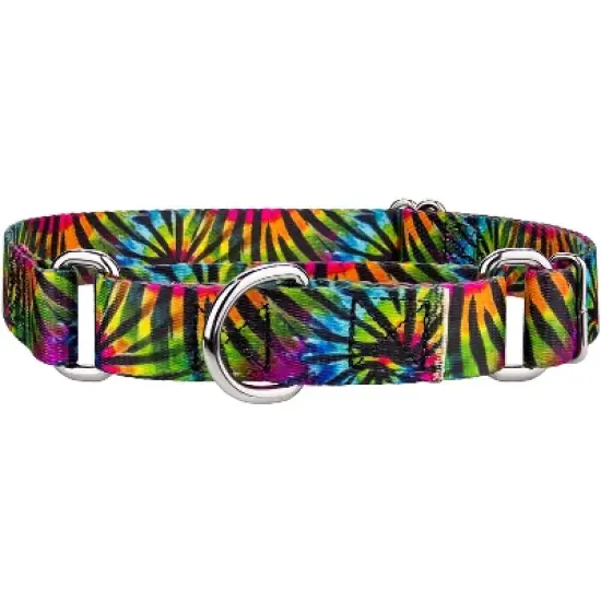 Country Brook Petz Tie Dye Stripes Martingale Dog Collar image {10}