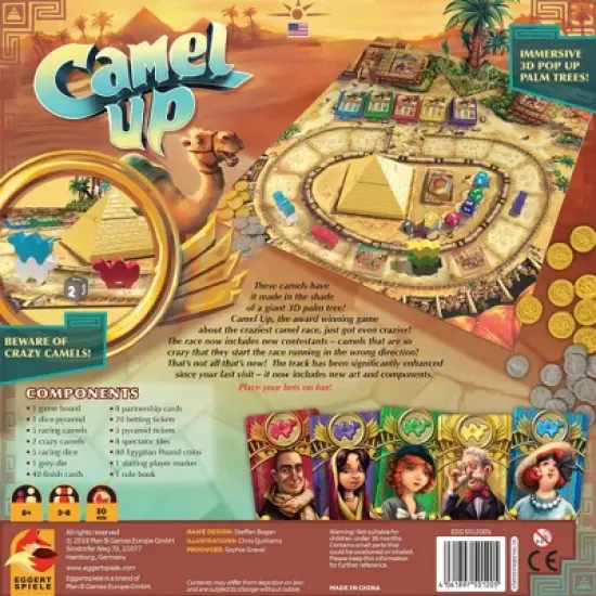 Camel Up Board Game image {1}
