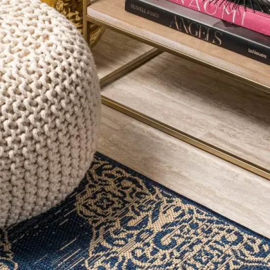 Tuscany Ornate Medallions Indoor/Outdoor Area Rug  - JONATHAN Y image {3}