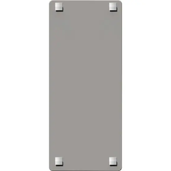 Lorell - Do-it-Yourself - Frameless Corkboard - Cork Surface - Aluminum Frame - Gray - 36 in. x 15 in. - 1 Each image {3}