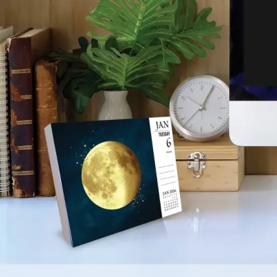 Willow Creek Press 5"x6.25" 2026 Moon Magic Box Calendar image {2}