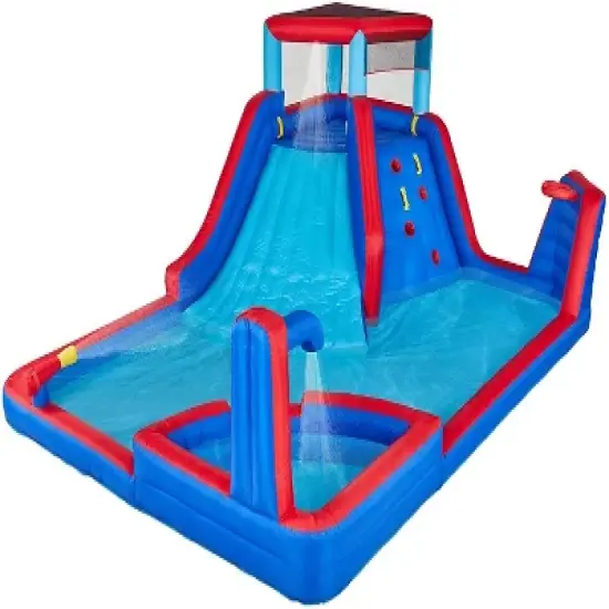 Sunny & Fun Large Inflatable Kids Backyard Water Slide Park  image {7}