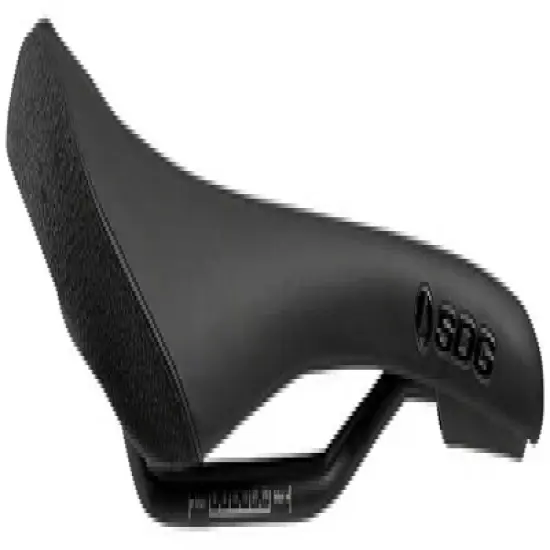 SDG Bel-Air V3 Traditional Saddle - Lux-Alloy, Black image {1}