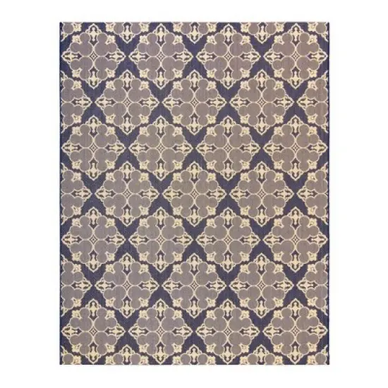 Mickey Mouse & Friends Medallion Outdoor Rug Navy image {3}