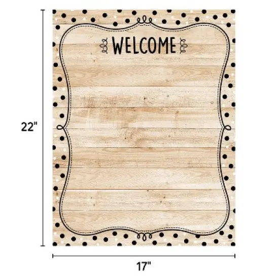 Creative Teaching Press&reg; Core Decor Black, White, and Wood Classroom Essentials 4-Chart Pack image {2}