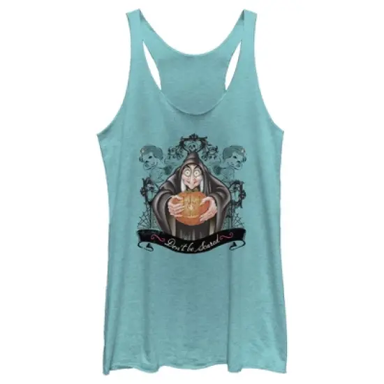 Women's Snow White and the Seven Dwarves Evil Queen Pumpkin Racerback Tank Top image {6}