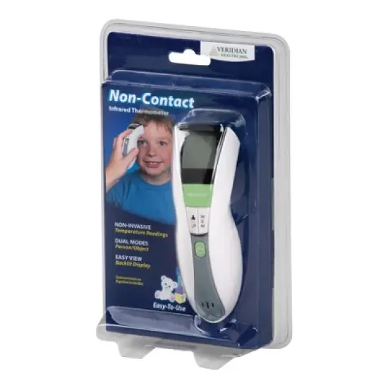 Veridian Handheld Fahrenheit / Celsius Non-Contact Thermometer Digital Display 09-349 image {7}