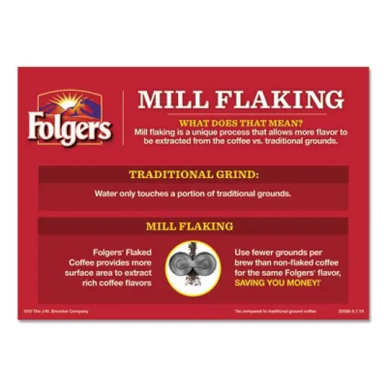 Folgers Coffee Filter Packs, Special Roast, 0.8 oz, 40/Carton image {5}