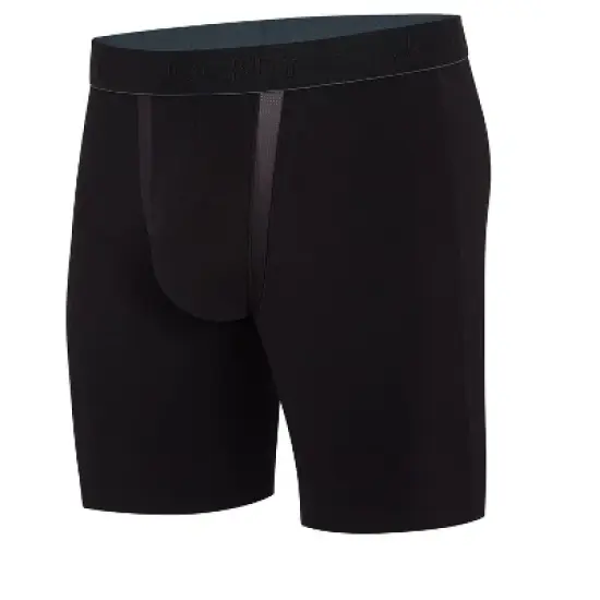 Jockey Men's Chafe Proof Pouch Cotton Stretch 8.5" Long Leg Box image {2}