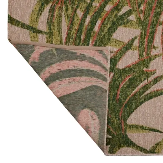 7' x 10' Outdoor Rug Neutral Palm - Threshold&trade; image {2}