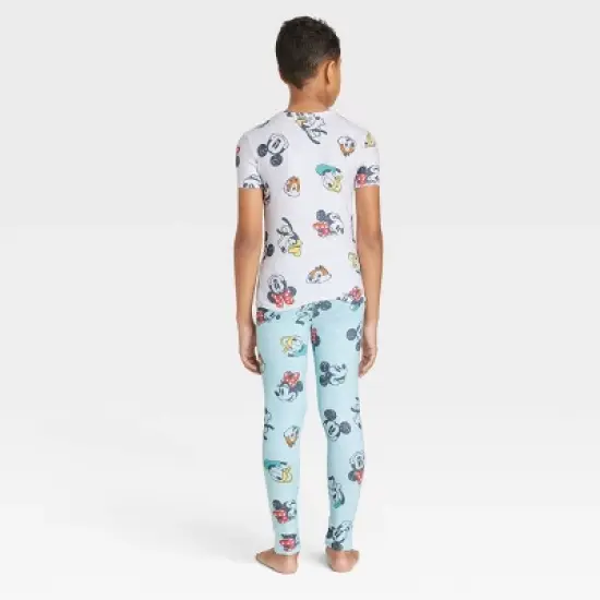 Boys' Disney Mickey & Friends 2pc Sleep Pajama Set - Gray image {1}