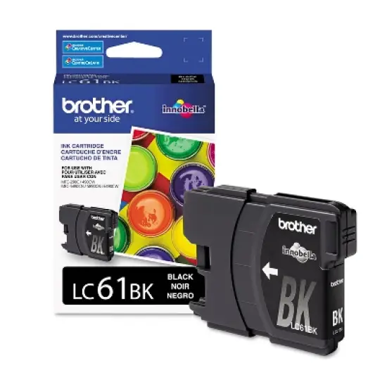Brother LC61BK Innobella Ink Black image {2}