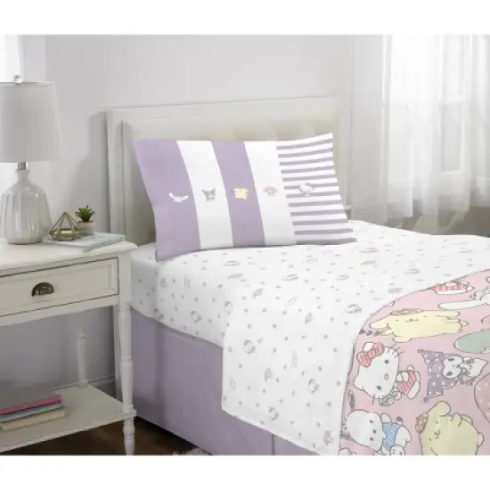 Hello Kitty Kids' Twin Sheet Set image {1}