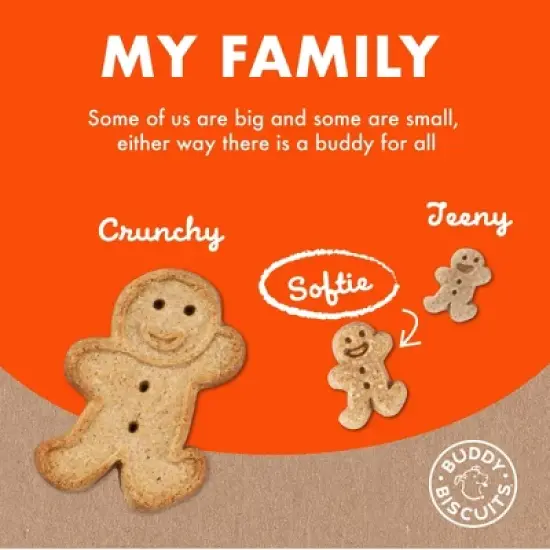 Buddy Biscuits Peanut Butter Soft and Chewy Dog Treats - 6oz image {8}