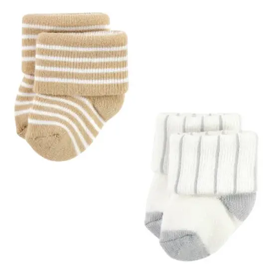 Little Treasure Infant Boy Newborn Socks, Baseball image {5}
