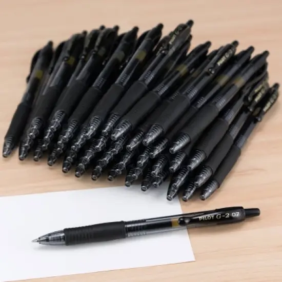 Pilot 18pk G2 Gel Pens Fine Point 0.7mm Black Ink image {2}