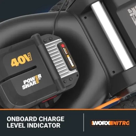 Worx Nitro WG752 40V Power Share PRO 21" Cordless Push Lawn Mower image {8}
