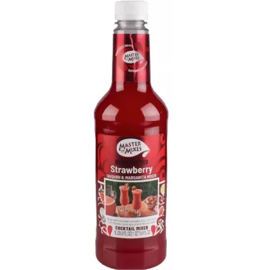 Master Of Mixes Strawberry Daiquiri Mix - 6 pack, 33.8 oz image {1}