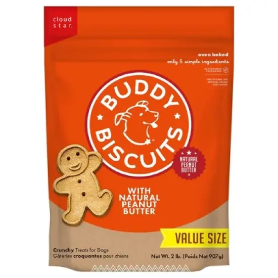 Buddy Biscuits Oven Baked Crunchy Peanut Butter Dog Treats image {10}