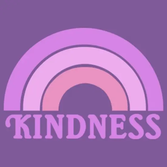 Girl's Lost Gods Kindness Retro Stripes T-Shirt image {1}